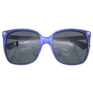 New BLUE Gucci sunglasses with case